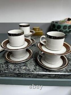 Vintage Arabia Finland Karelia Part Coffee Service For 6 People & 6 Cake Plates
