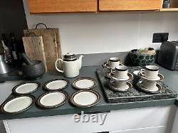 Vintage Arabia Finland Karelia Part Coffee Service For 6 People & 6 Cake Plates