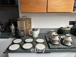 Vintage Arabia Finland Karelia Part Coffee Service For 6 People & 6 Cake Plates