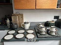 Vintage Arabia Finland Karelia Part Coffee Service For 6 People & 6 Cake Plates