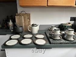 Vintage Arabia Finland Karelia Part Coffee Service For 6 People & 6 Cake Plates
