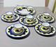 Vintage Arabia Finland Paju Coffee Set Anja Jaatinen Winquist Hand Painted