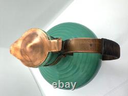 Vintage Bauer Pottery Green Coffee Tea Carafe Ring Pattern PERFECT CONDITION