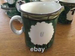 Vintage Bespoke Jersey Pottery Coffee Set