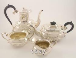 Vintage Birks 5 Pc Regency Plate Silver Plated Coffee Tea Set 702-705/6003