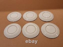 Vintage Blue & White with Gold Trim Tea/Coffee Set 16 Pieces Total