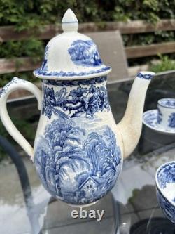 Vintage'Booths -British Scenery' Full Coffee Set