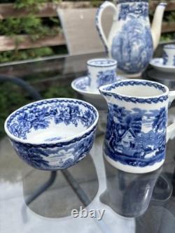 Vintage'Booths -British Scenery' Full Coffee Set