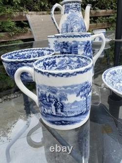 Vintage'Booths -British Scenery' Full Coffee Set