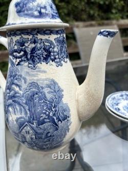 Vintage'Booths -British Scenery' Full Coffee Set