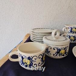 Vintage Cadiz Villeroy & Boch Tea Set Coffee Service (Serves 6)