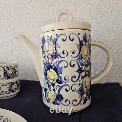 Vintage Cadiz Villeroy & Boch Tea Set Coffee Service (Serves 6)