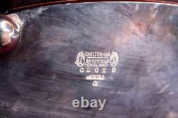 Vintage Cheltenham Silver Plated Tea & Coffee Set Sheffield England 6 Piece