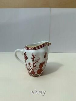 Vintage Coalport Indian Tree Coral Bone China Made in England Coffee Set