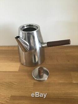 Vintage Coffee Set Rosewood Stainless Lundtofte Tias Eckhoff Rare Retro