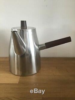 Vintage Coffee Set Rosewood Stainless Lundtofte Tias Eckhoff Rare Retro