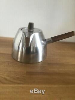 Vintage Coffee Set Rosewood Stainless Lundtofte Tias Eckhoff Rare Retro