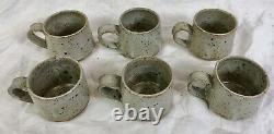 Vintage Coffee Set, Winslow Studio Pottery, Claycutters, 1973, Med-century Retro