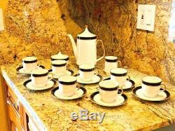 Vintage Coffee Set by Echt Cobalt Bavaria