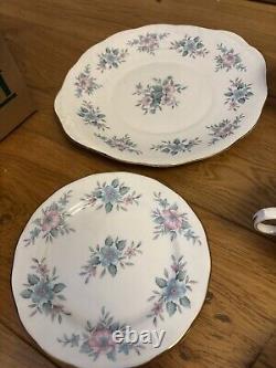 Vintage Colclough'Coppelia' Bone China Vintage Tea Coffee Cake Set Rare