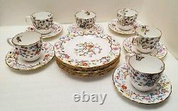 Vintage Copeland Spode Shanghai Demitasse Coffee China Set 17 Pcs