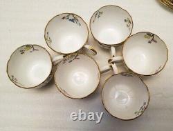 Vintage Copeland Spode Shanghai Demitasse Coffee China Set 17 Pcs