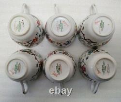 Vintage Copeland Spode Shanghai Demitasse Coffee China Set 17 Pcs