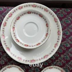 Vintage Dainty Aynsley Tea Set 4 Cups & Saucers Plus 4 Coffee Cup Set -27 Pieces
