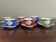 Vintage Demitasse Coffee Tea Mugs Cups Expresso & Turkish Set Of 6