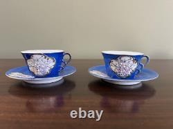 Vintage Demitasse Coffee Tea Mugs Cups Expresso & Turkish Set of 6