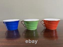 Vintage Demitasse Coffee Tea Mugs Cups Expresso & Turkish Set of 6