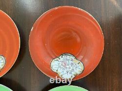 Vintage Demitasse Coffee Tea Mugs Cups Expresso & Turkish Set of 6