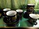 Vintage Denby 70' Arabesque Pamberton Coffee/ Tea Set Of 6 Cups And Saucers 12 P