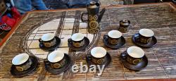 Vintage Denby Arabesque Large Breakfast Tea / Coffee Set 20 Pieces