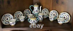 Vintage Deruta Italy Coffee Tea Set Buitoni New York