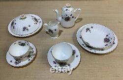 Vintage EMBASSY WARE Fondeville England Bone China (7158) UNIQUE set of 11 pcs