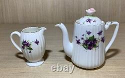 Vintage EMBASSY WARE Fondeville England Bone China (7158) UNIQUE set of 11 pcs