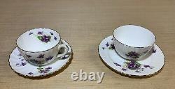 Vintage EMBASSY WARE Fondeville England Bone China (7158) UNIQUE set of 11 pcs