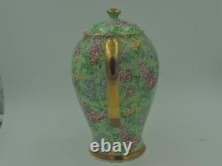 Vintage Empire Chintz Lilac Time Teapot/Coffee Pot Tea Set Sugar Bowl Creamer