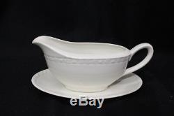 Vintage Enoch Wedgewood (Tunstall) Hedge Rose Coffee Set with Gravy Boat