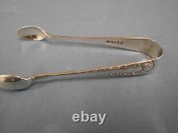 Vintage Epns Silver Plate Coffee Set With Tray Sugar Tongs