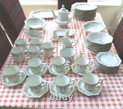 Vintage Eternal Beau Dinner Set And Tea/Coffee Teapot Set VGC