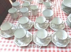 Vintage Eternal Beau Dinner Set And Tea/Coffee Teapot Set VGC