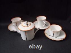 Vintage Foley Bone China Coffee Tea Cups & Pot /Jug Mayfaire