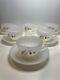 Vintage French Arcopal Glass Daisies. Arcopal Set Of 6 Cup And Saucer