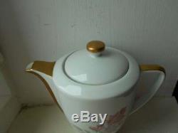 Vintage French Limoges porcelain 26 piece tea set / coffee set