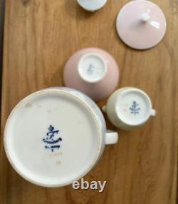 Vintage Fürstenberg Pastel Tea/Coffee Set Germany 13 Pieces