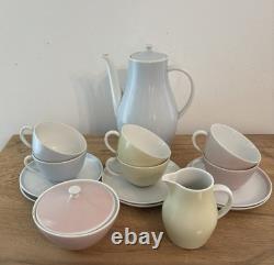 Vintage Fürstenberg Pastel Tea/Coffee Set Germany 13 Pieces