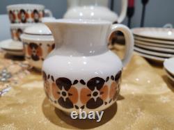Vintage GDR Colditz German Tea/Coffee Six Piece Set