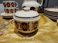 Vintage GDR Colditz German Tea/Coffee Six Piece Set